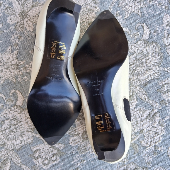 ๐ Rag & Bone Beha Chelsea Stiletto Pull-On Heeled Boots Italian Calf Leather - Picture 11 of 15